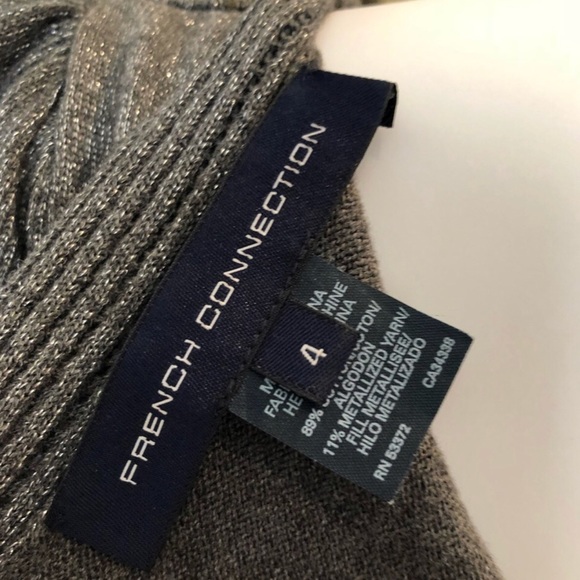 EUC ♥️French connection fit&flare knit dress size4 - Picture 4 of 6